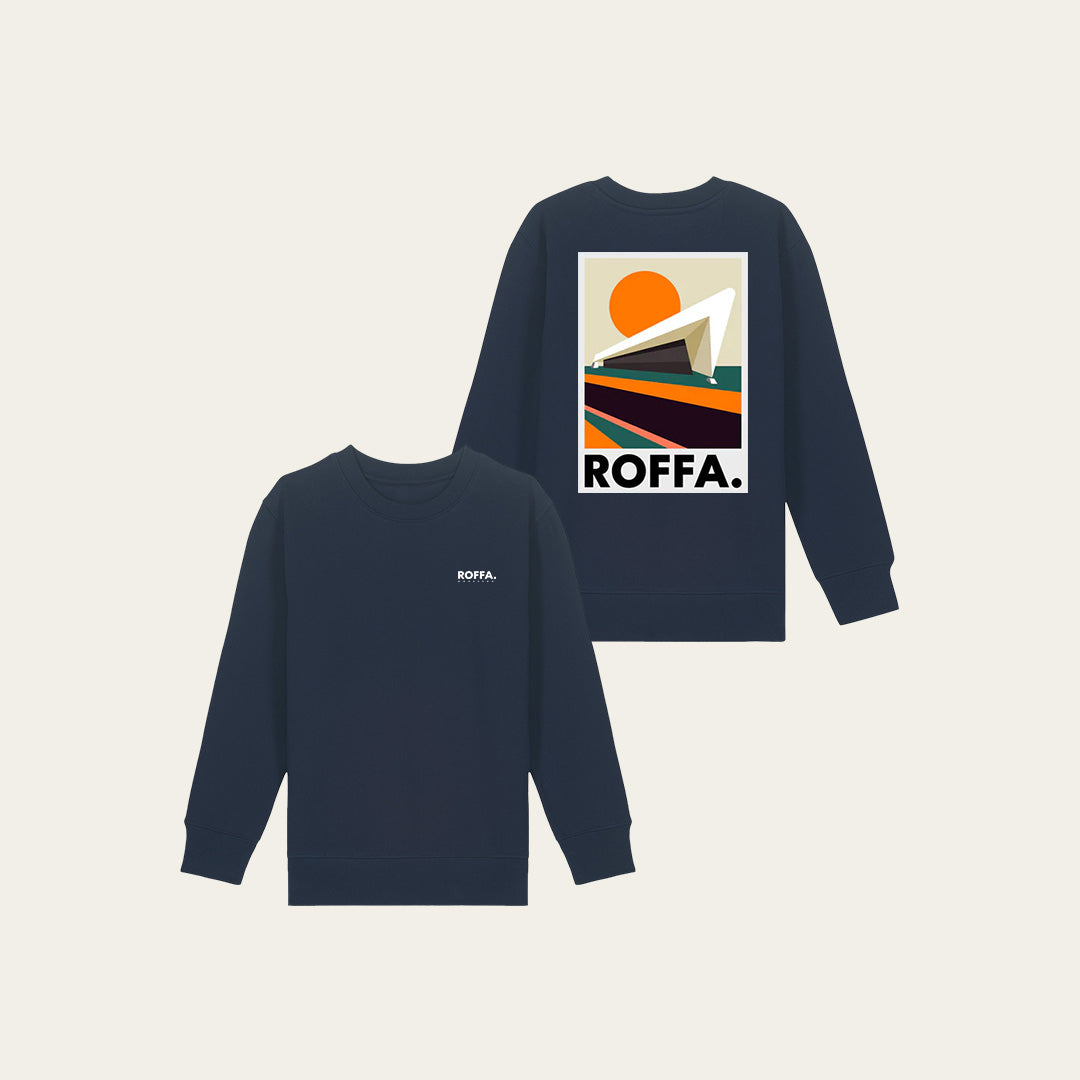 ROFFA. kinder sweater - de Kapsalon - 100% organisch katoen