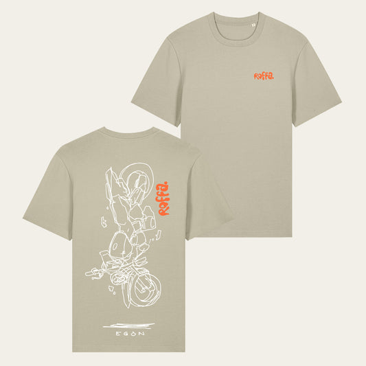 ROFFA. t-shirt comfort - ROFFA. x EGON - 100% organisch katoen