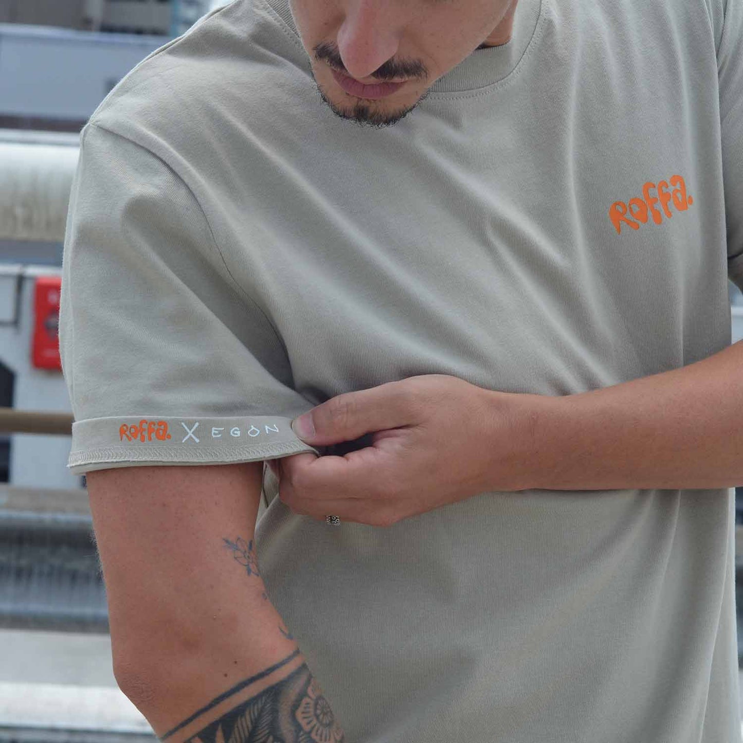 ROFFA. t-shirt comfort - ROFFA. x EGON - 100% organisch katoen