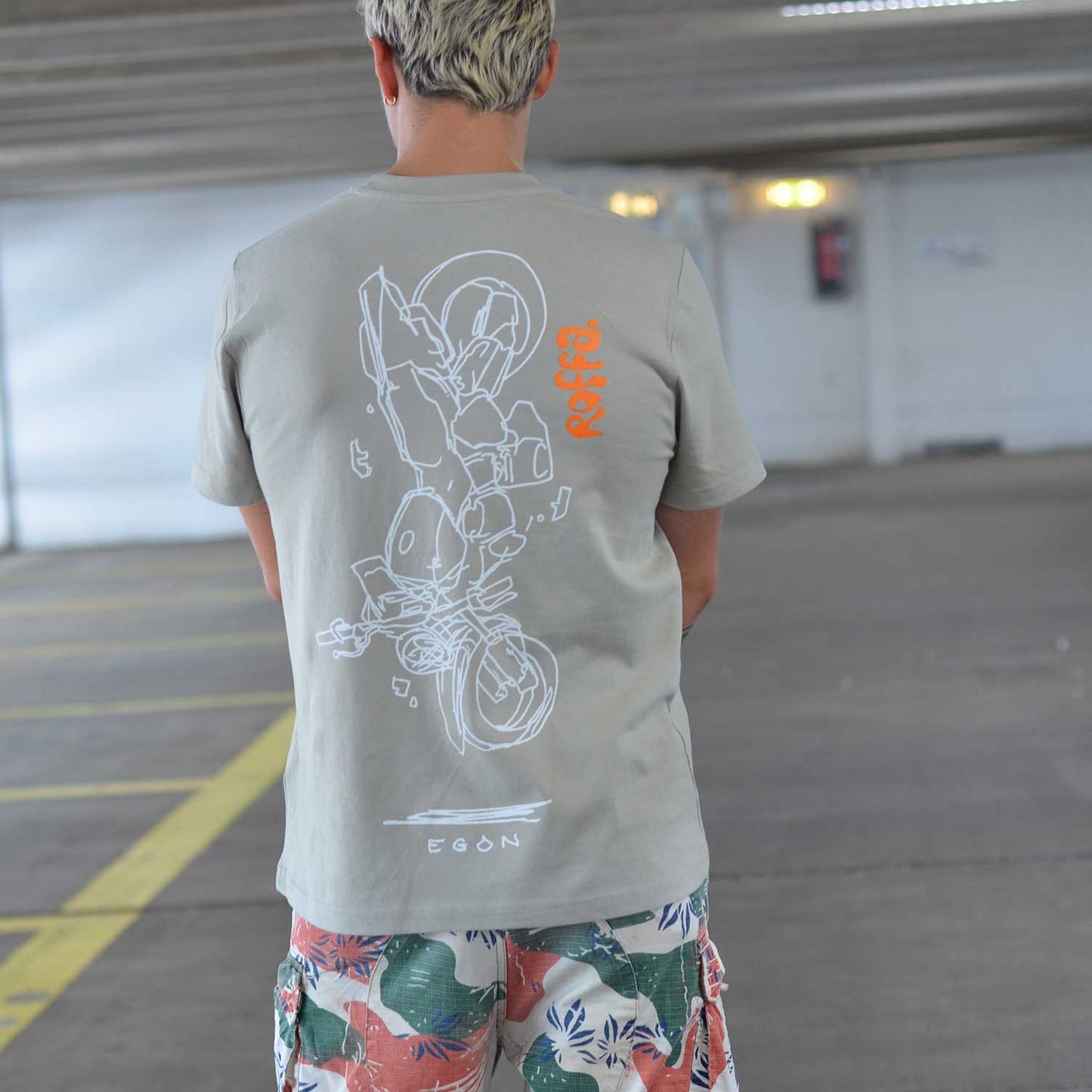 ROFFA. t-shirt comfort - ROFFA. x EGON - 100% organisch katoen
