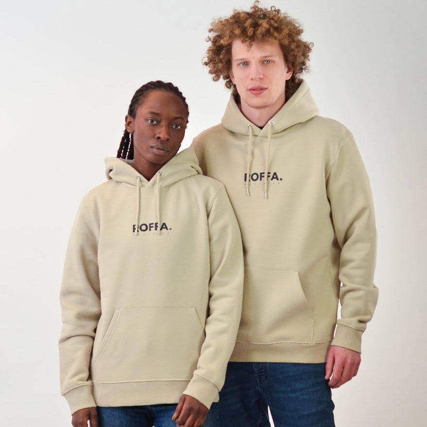 ROFFA. heavy t-shirt oversized - gespreid - 100% organisch katoen