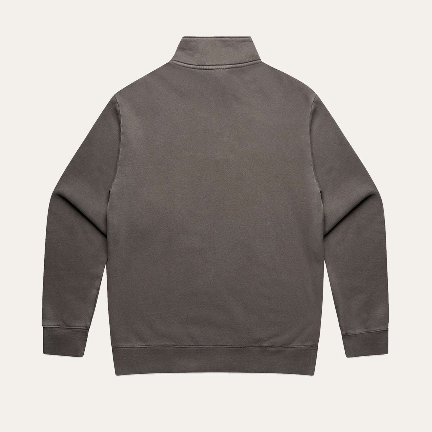 ROFFA. oversized zipped sweater smart - washed bruin
