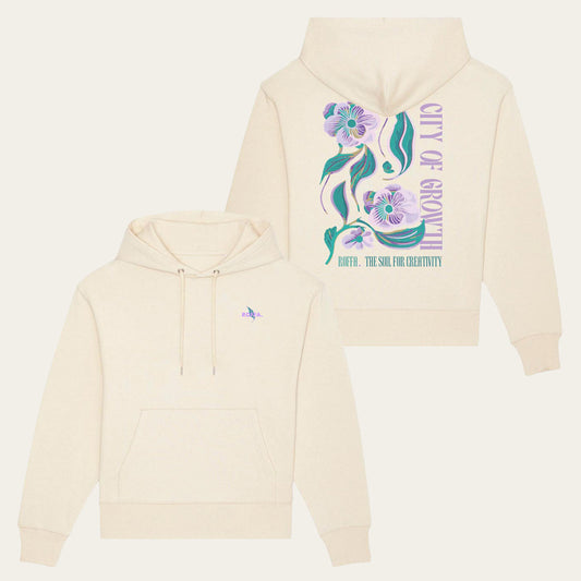 ROFFA. hoodie classic - City of Growth - 100% organisch katoen
