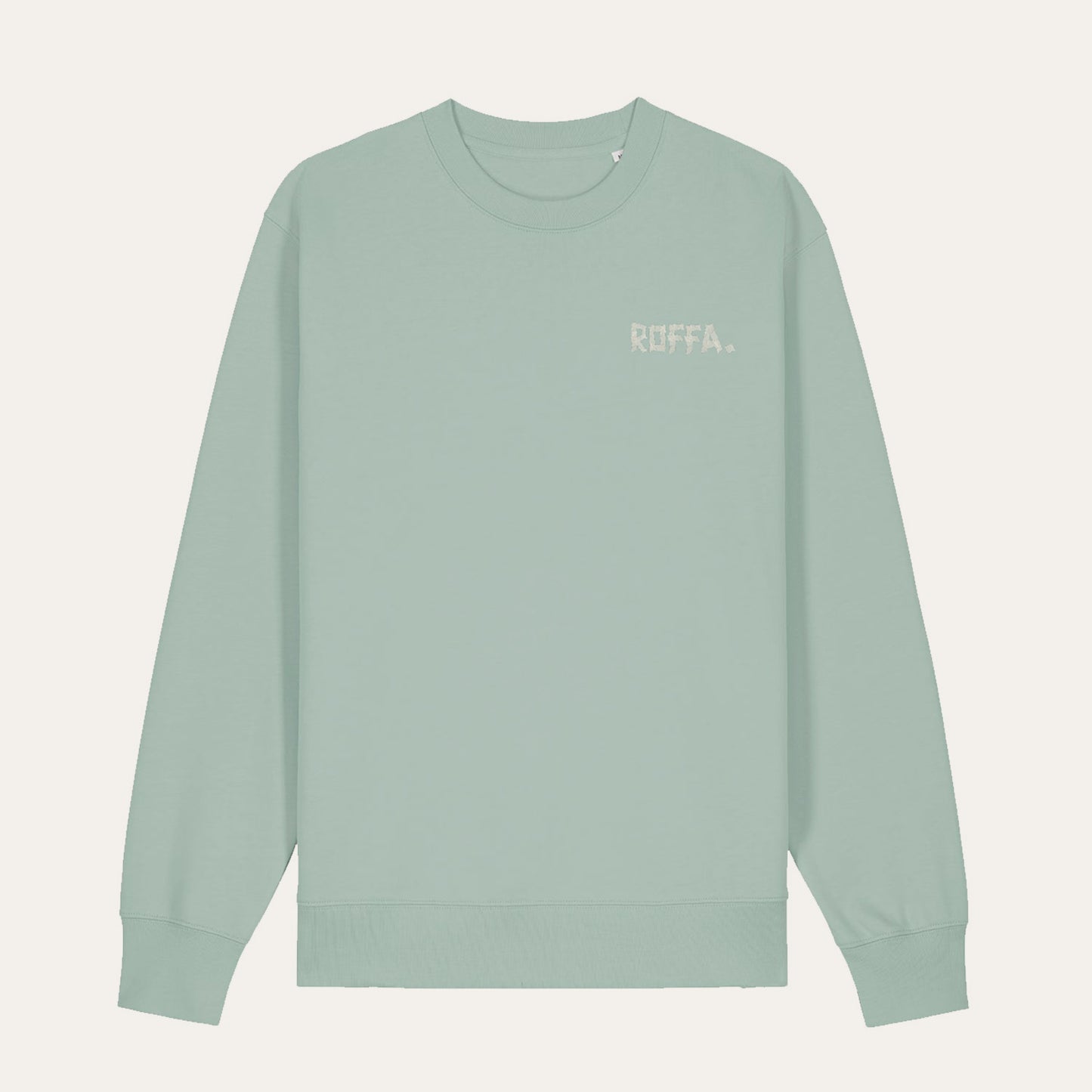 ROFFA. sweater comfort - We chase calm - 100% organisch katoen