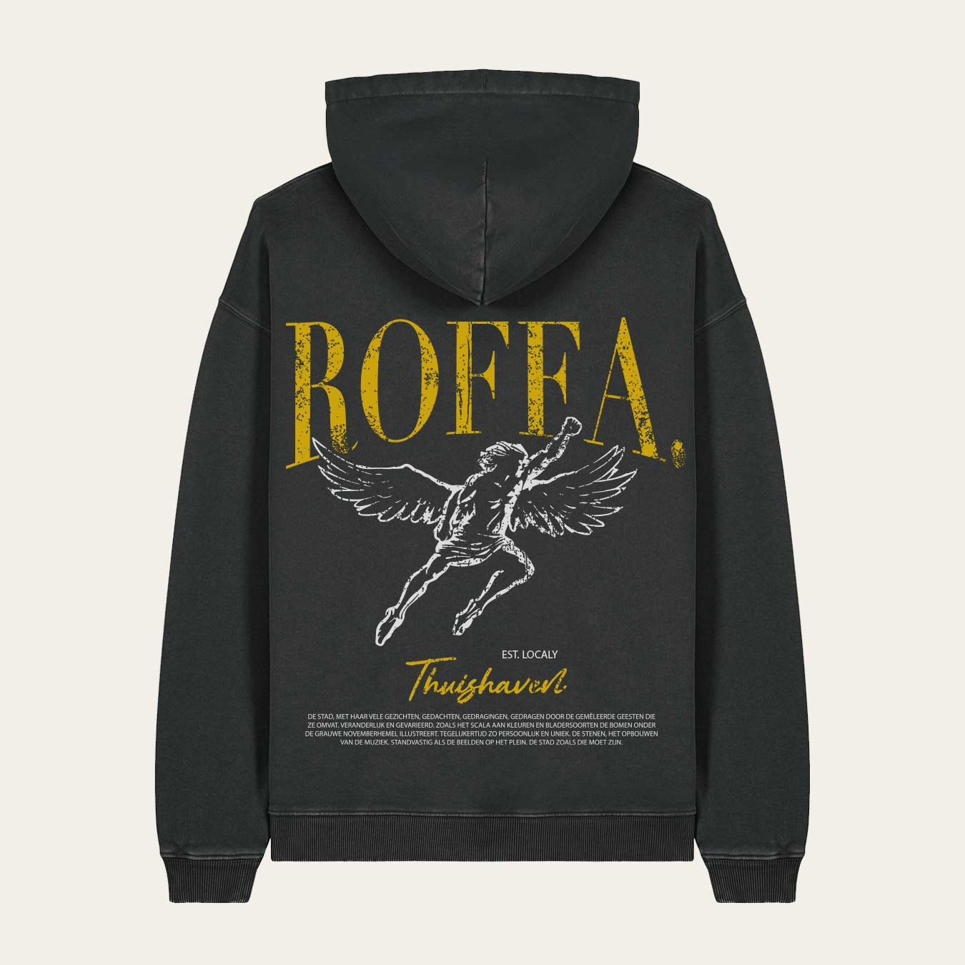 ROFFA. washed oversized hoodie - Thuishaven
