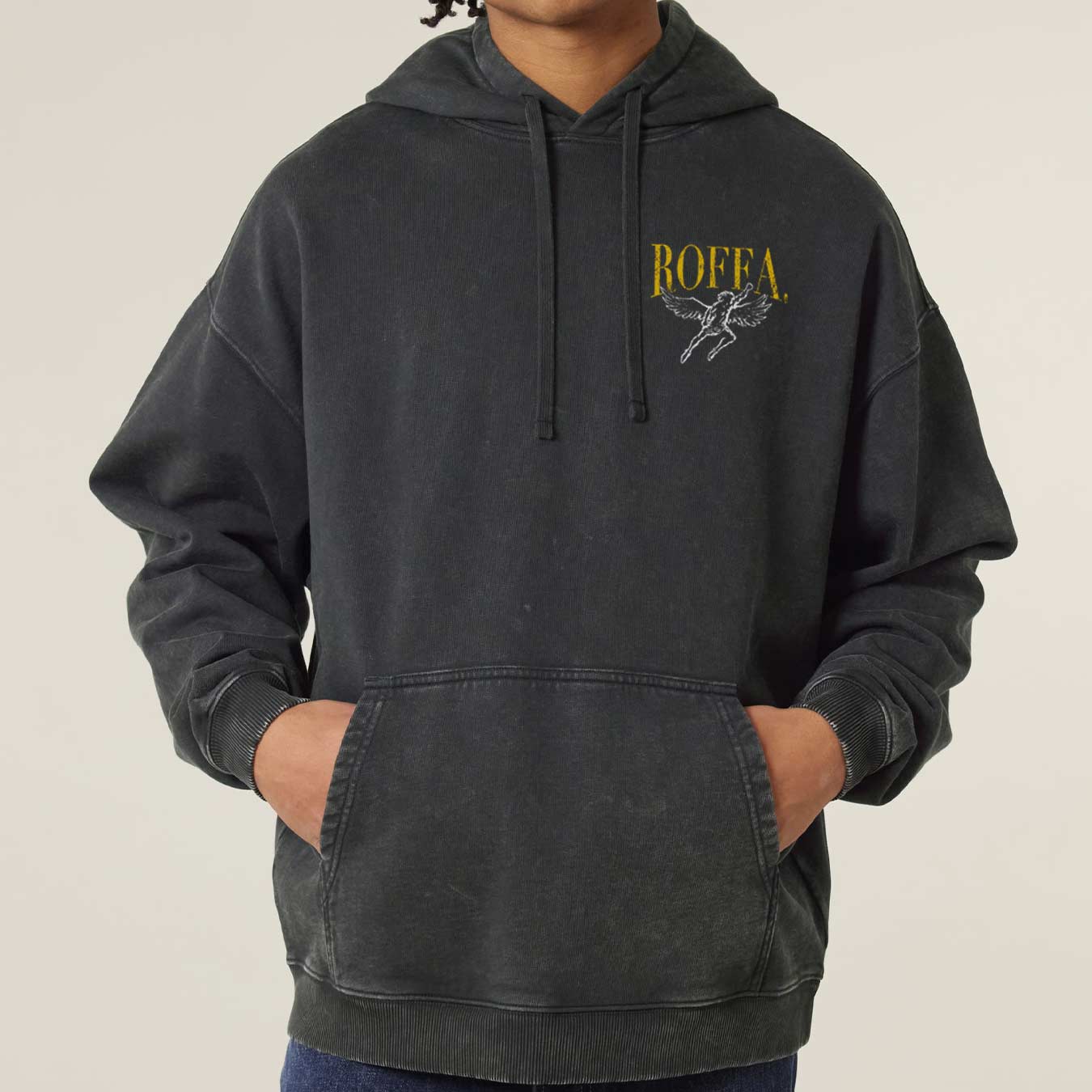 ROFFA. washed oversized hoodie - Thuishaven