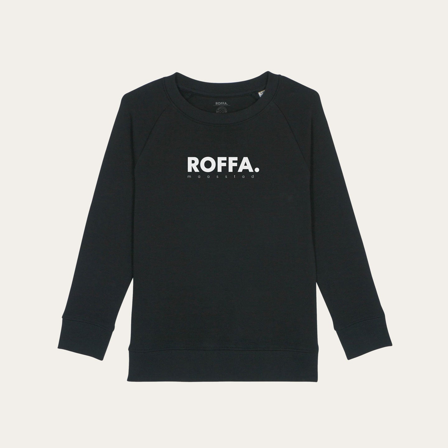 Rode Kinder trui met Roffa en rotterdam logo