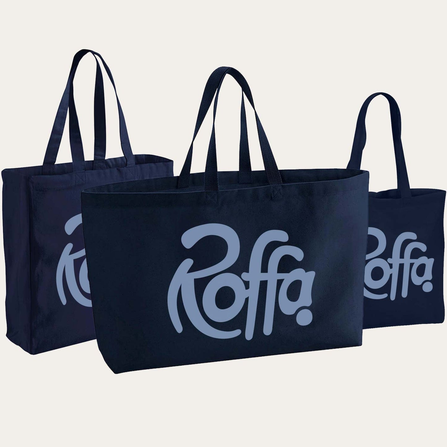 Beach bag - ROFFA. - Gerecycled katoen