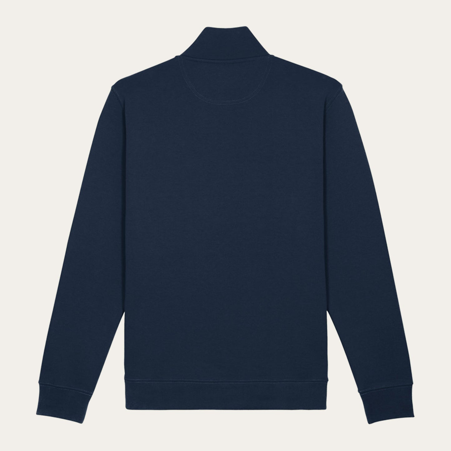 ROFFA. sweater met rits - 100% organisch katoen