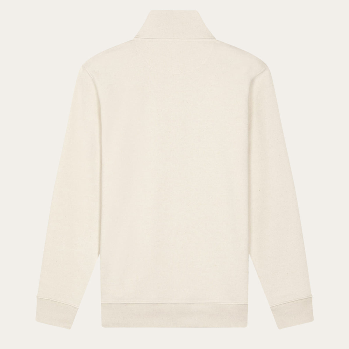 ROFFA. sweater met rits - 100% organisch katoen