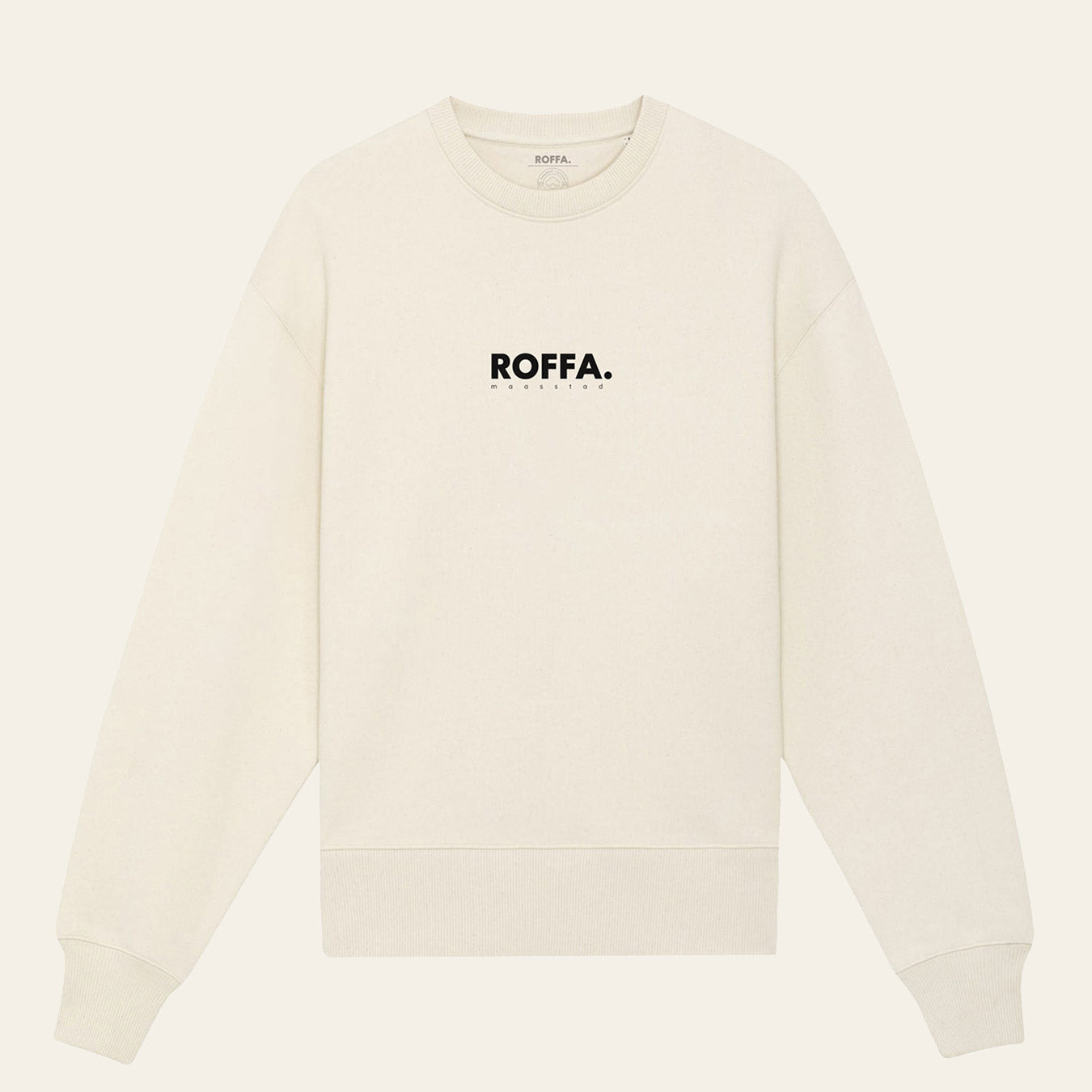 ROFFA. heavy sweater oversized - groot - 100% organisch katoen