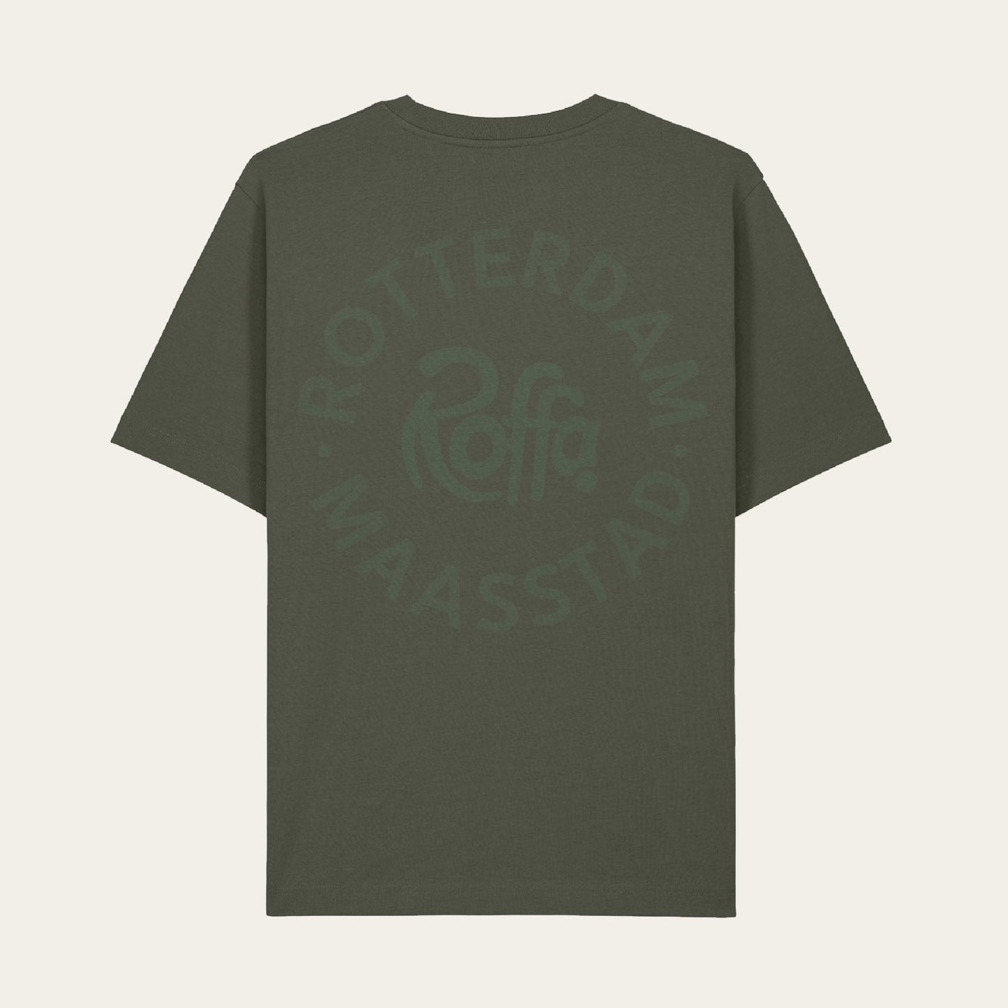 ROFFA. t-shirt regular - Maasstad rond - 100% organisch katoen