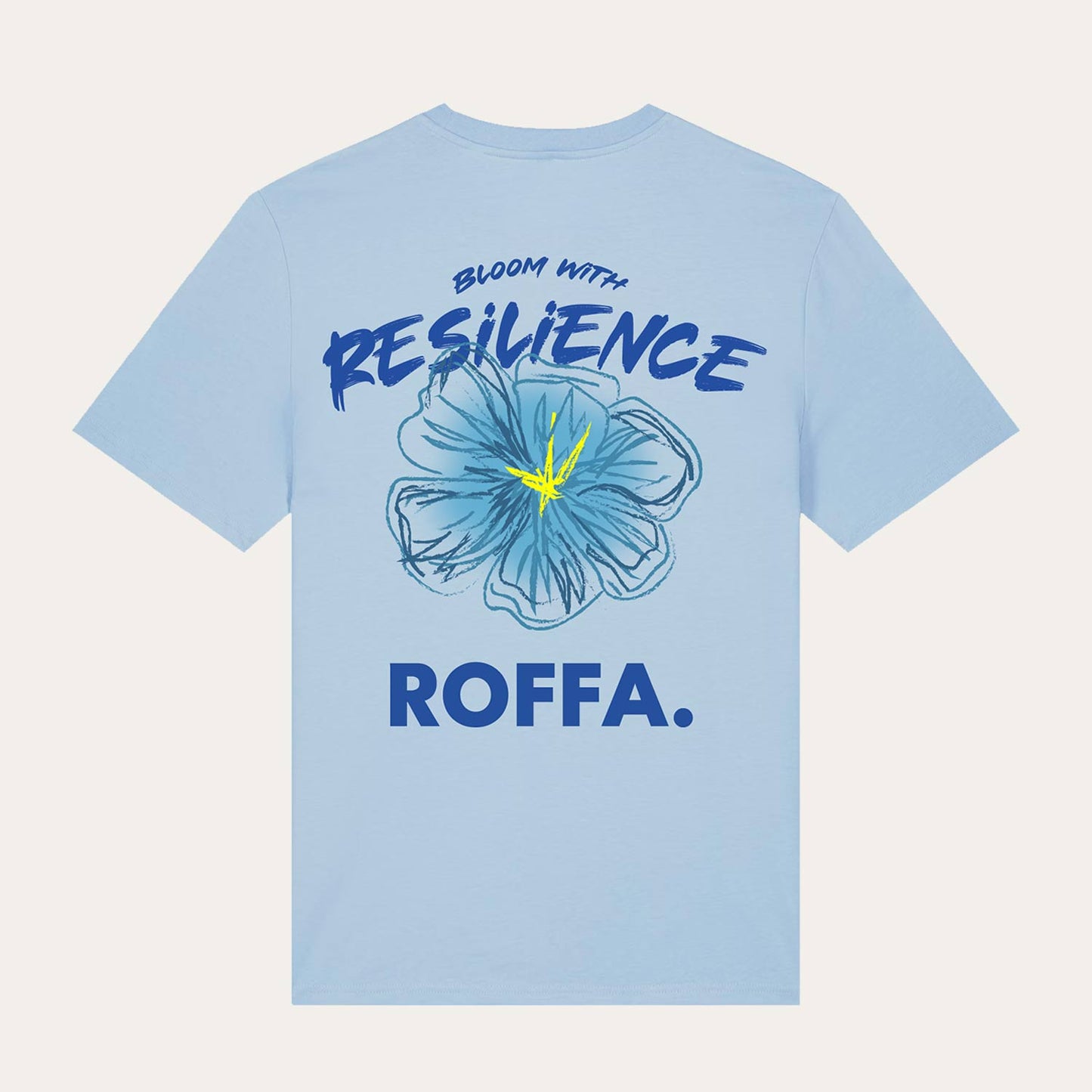 ROFFA. t-shirt regular - Resilience - 100% organisch katoen