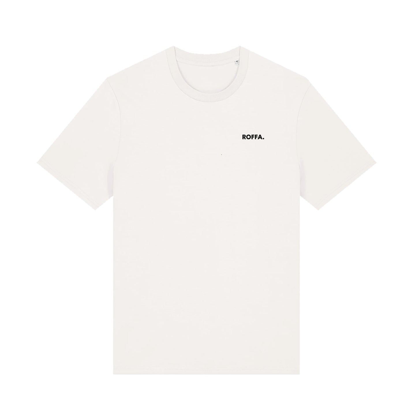 ROFFA. t-shirt regular off white - Growth Residence - 100% organisch katoen