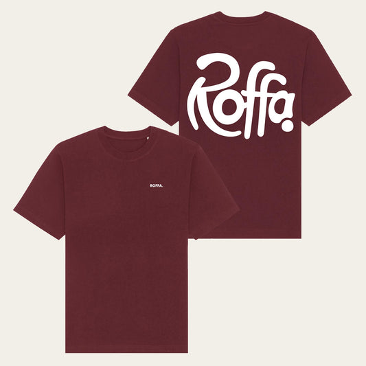 ROFFA. oversized t-shirt - City white - 100% organisch katoen