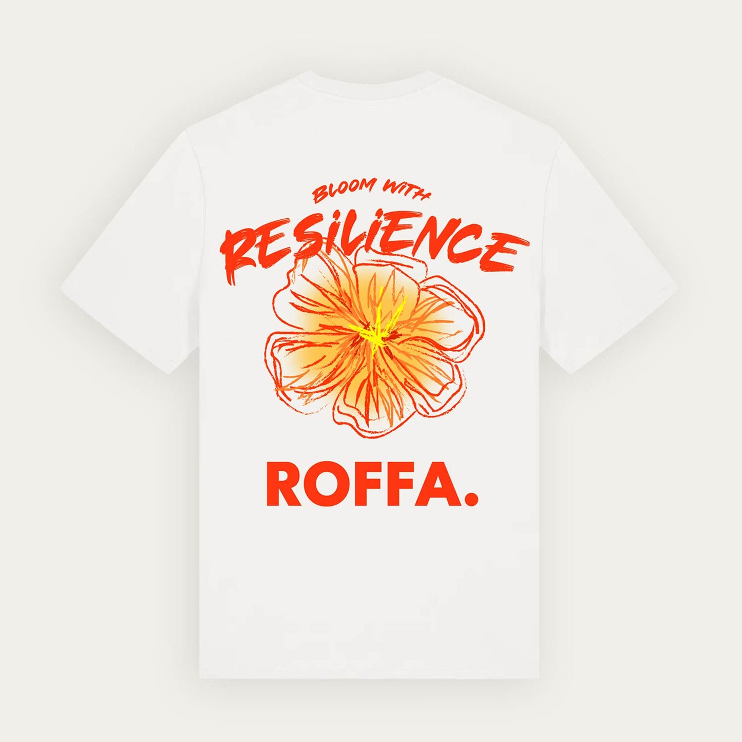 ROFFA. t-shirt regular - Resilience - 100% organisch katoen