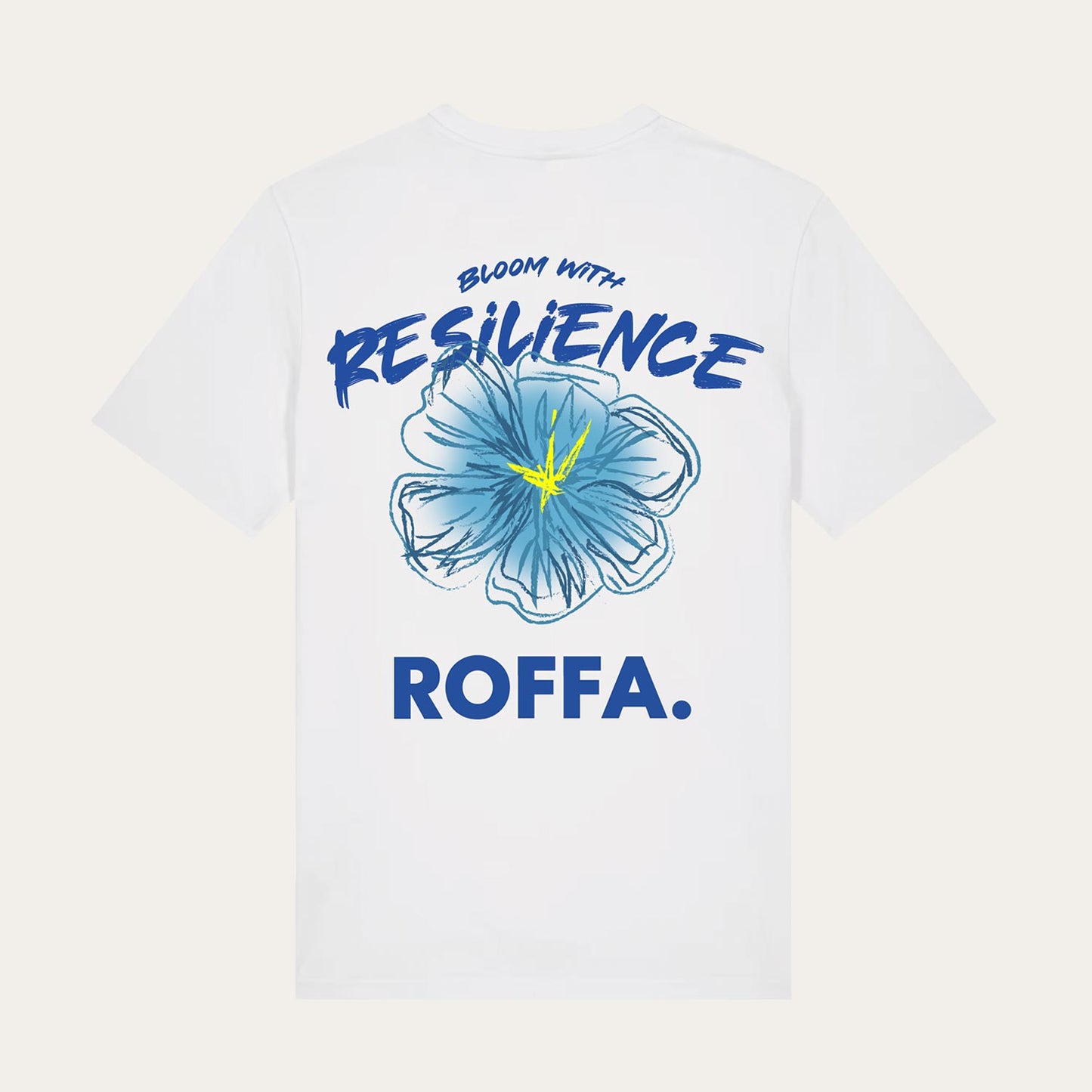 ROFFA. t-shirt regular - Resilience - 100% organisch katoen