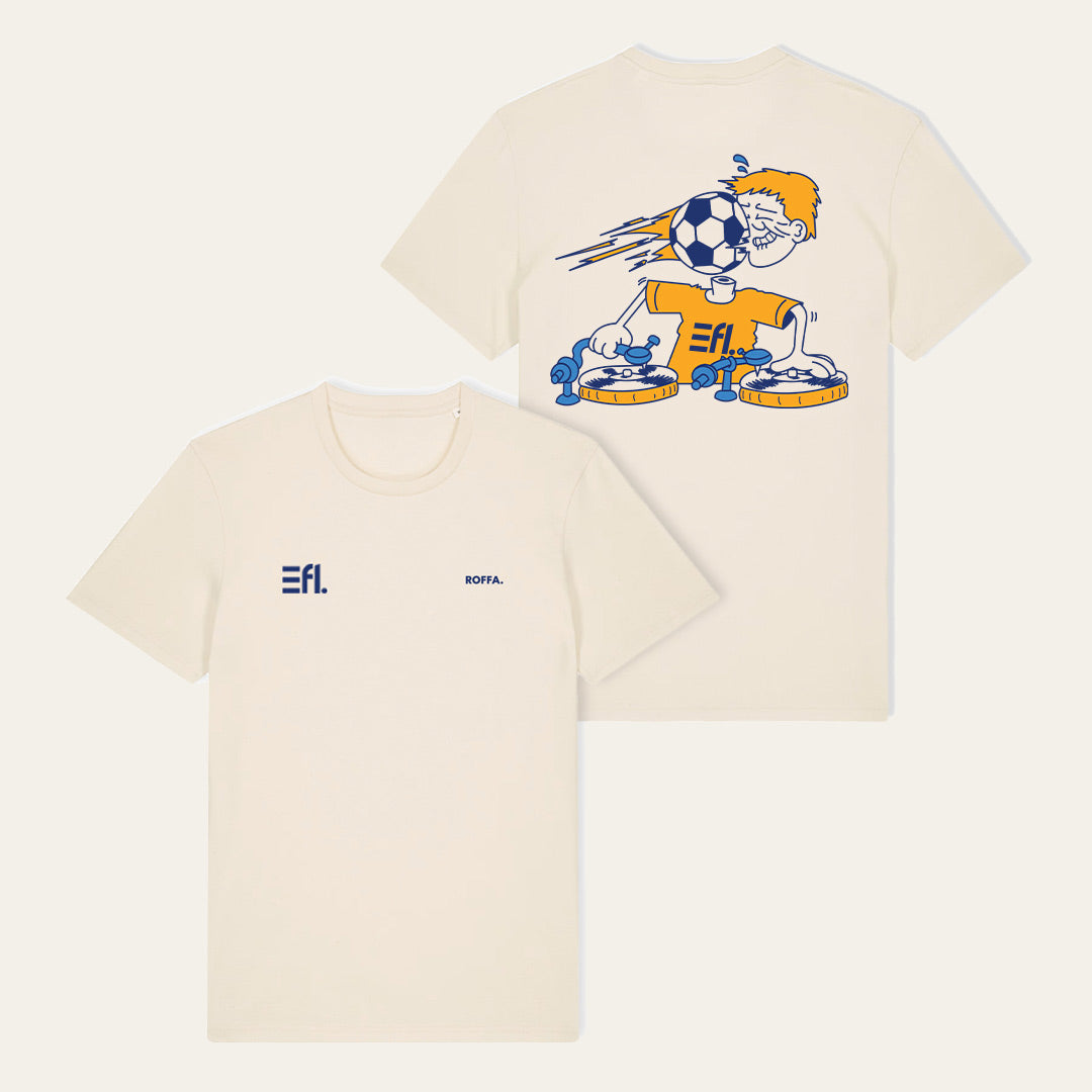PRE ORDER: ROFFA. x EFL. t-shirt regular - 100% organic cotton