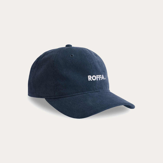 ROFFA. corduroy cap onesize - geborduurd