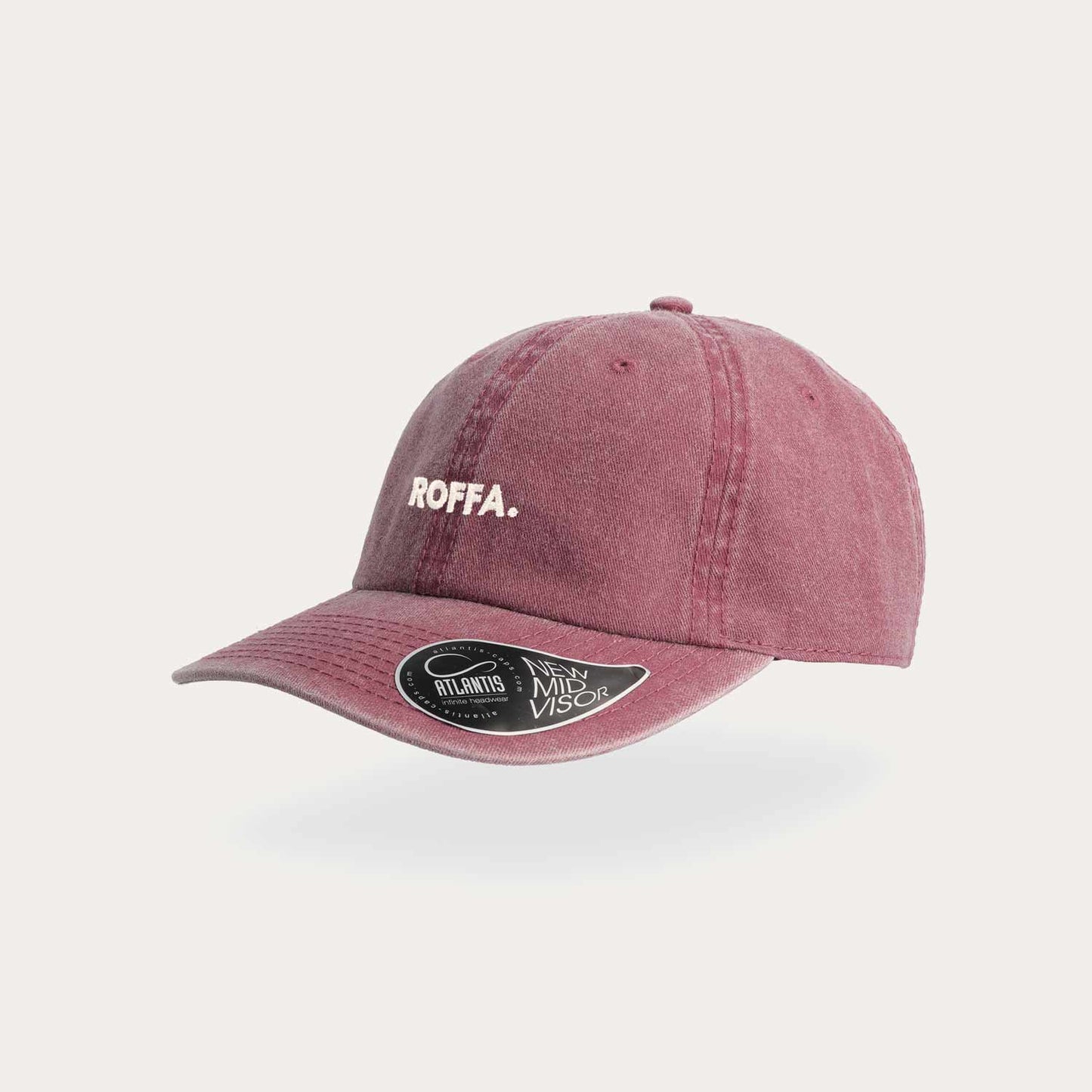 ROFFA. washed cap onesize - geborduurd