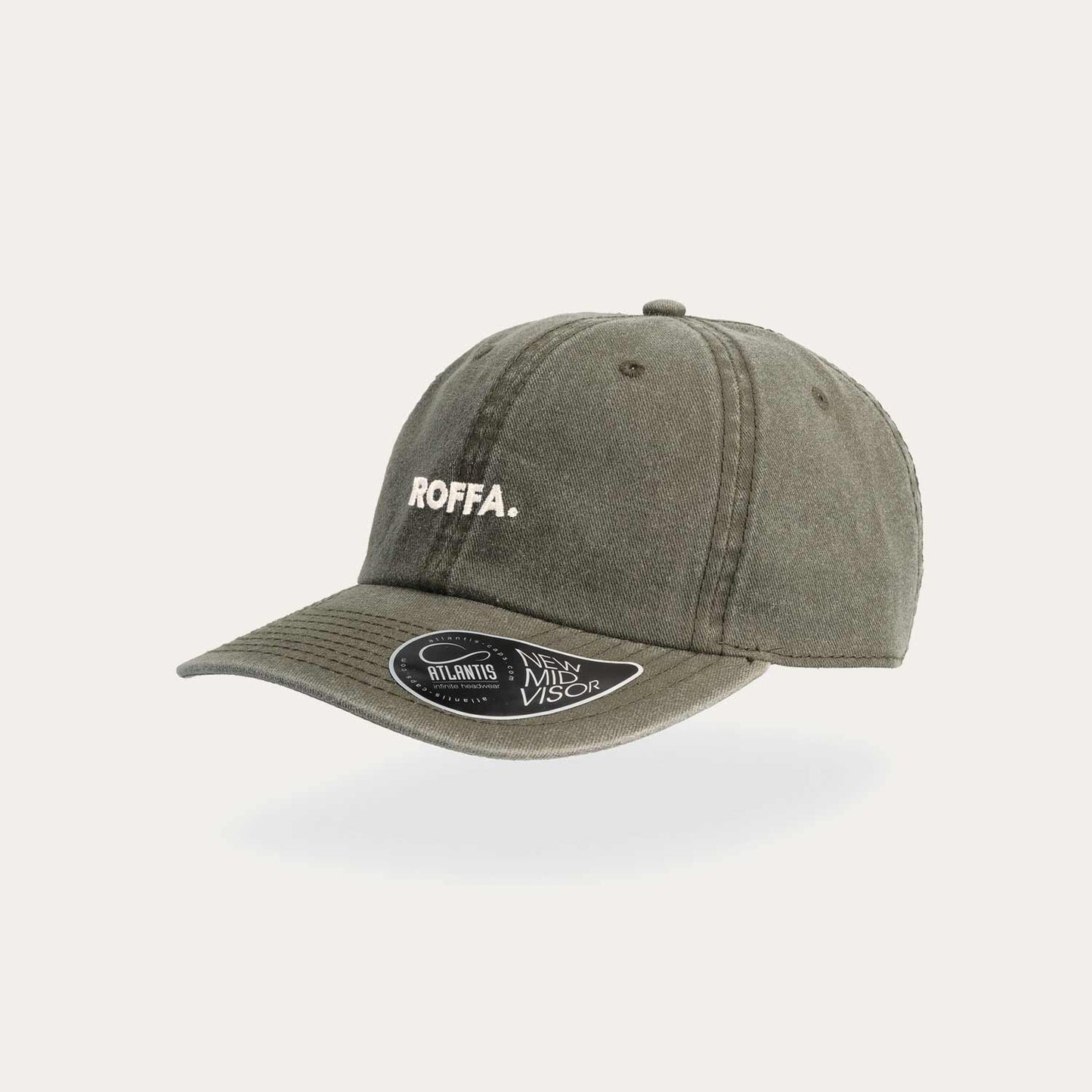 ROFFA. washed cap onesize - geborduurd