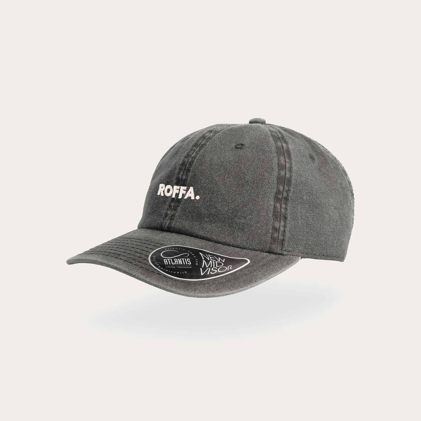 ROFFA. washed cap onesize - geborduurd