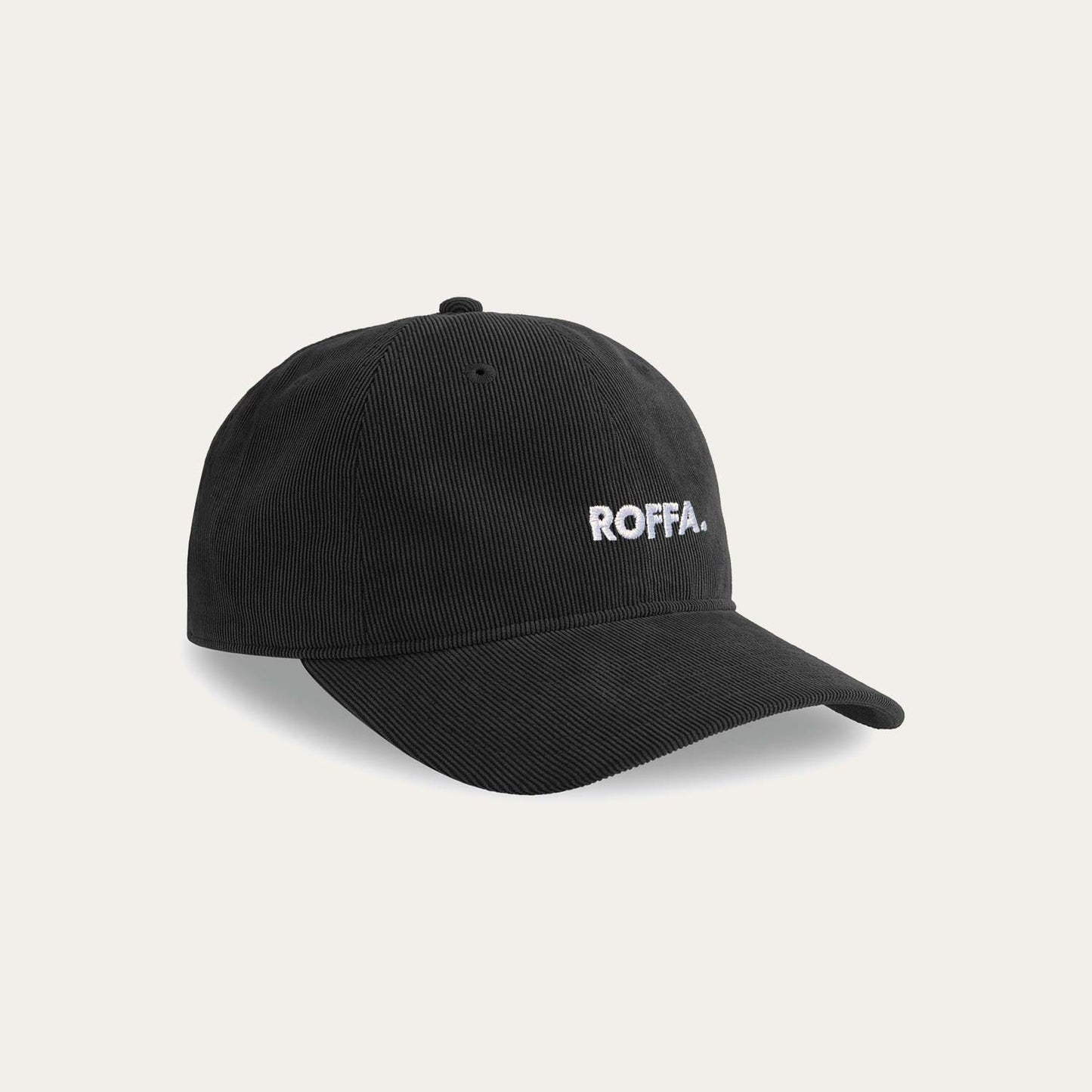 ROFFA. corduroy cap onesize - geborduurd