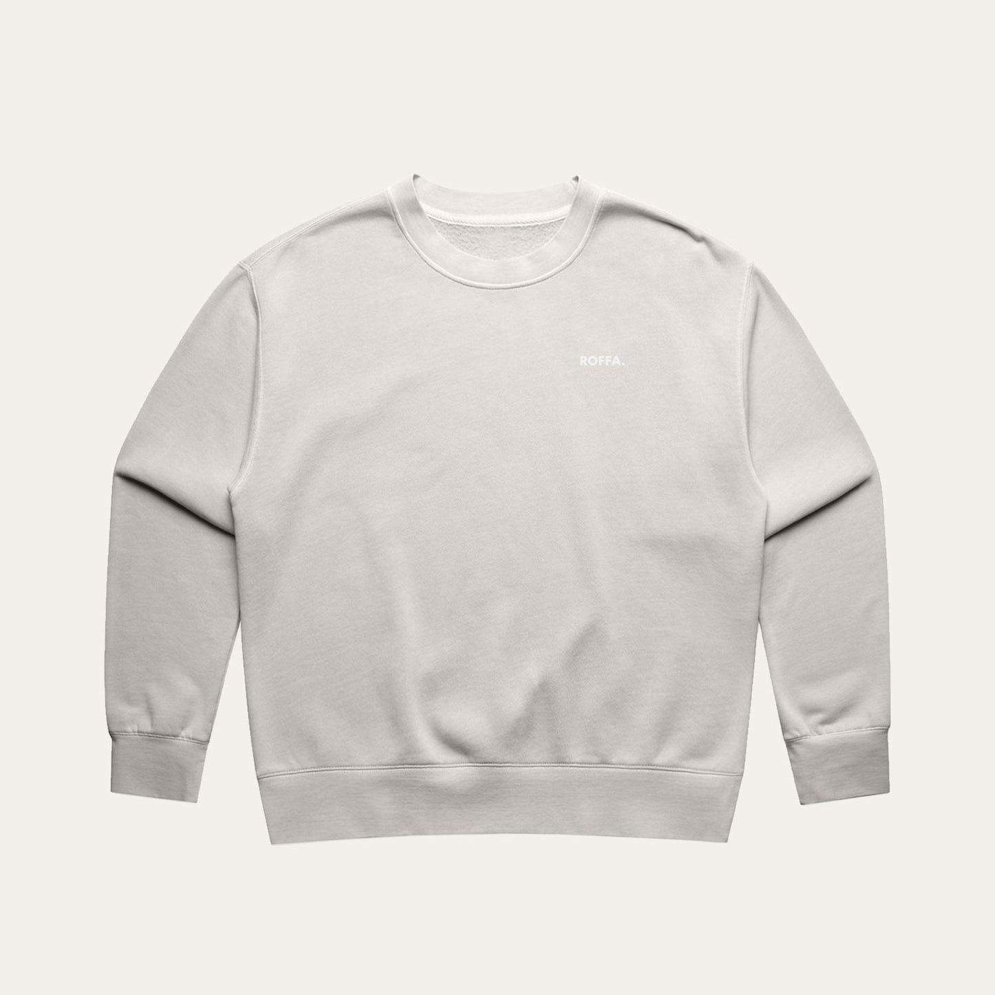 ROFFA. dames oversized sweater - washed off white