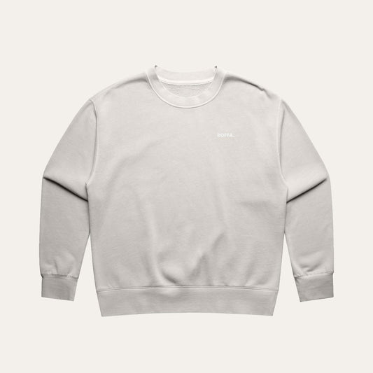 ROFFA. dames oversized sweater - washed off white