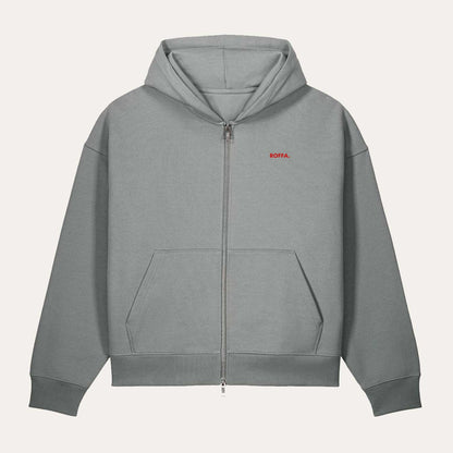 ROFFA. double zip boxy vest - RRRRR
