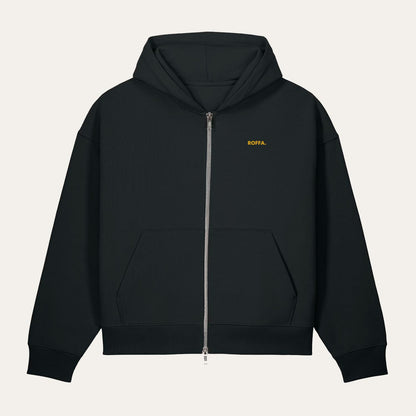 ROFFA. double zip boxy vest - RRRRR