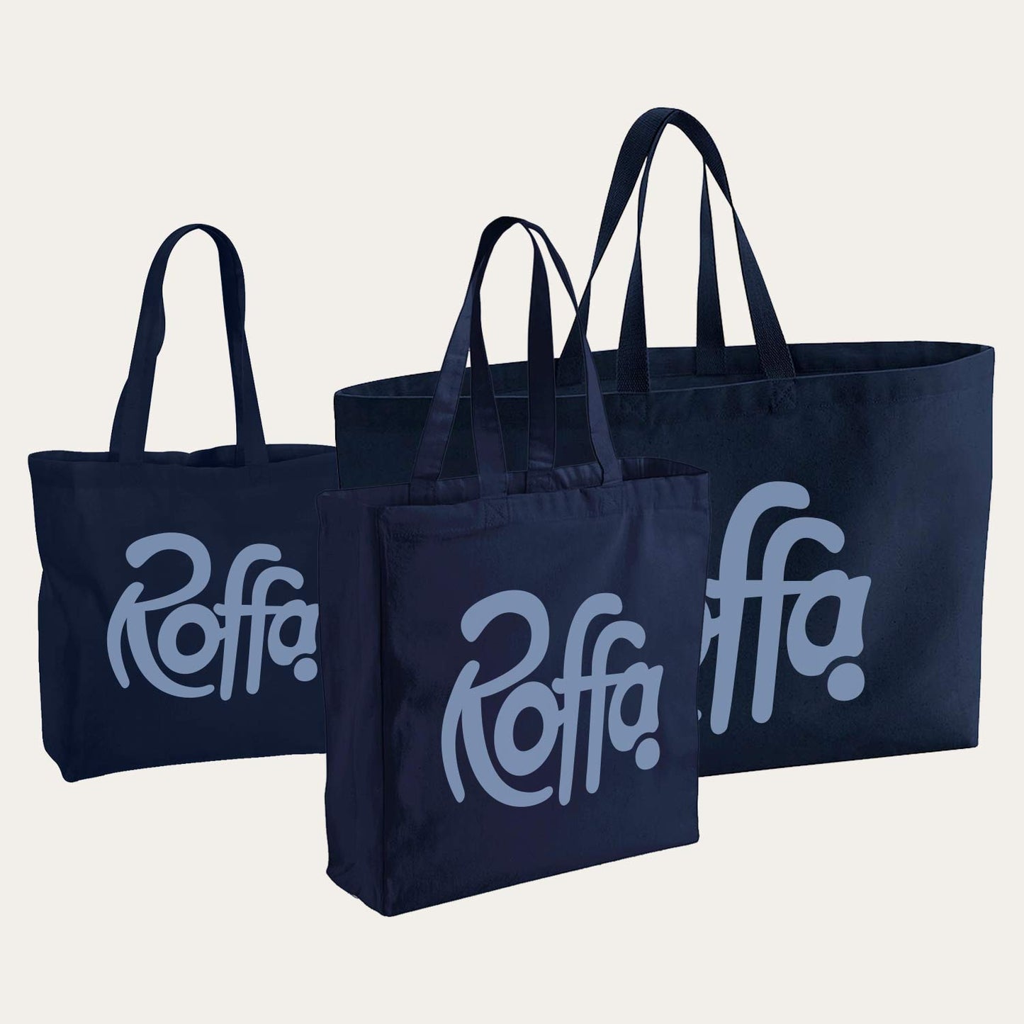 XL Shopper - ROFFA. - Gerecycled katoen