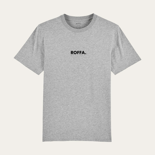 Grijs t-shirt met groot roffa logo