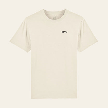 ROFFA. t-shirt regular - 100% organisch katoen - logo links