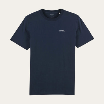 Blauw t-shirt met Roffa en Rotterdam logo