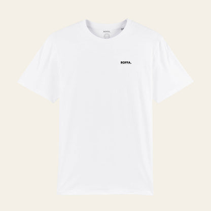 ROFFA. t-shirt regular - 100% organisch katoen - logo links