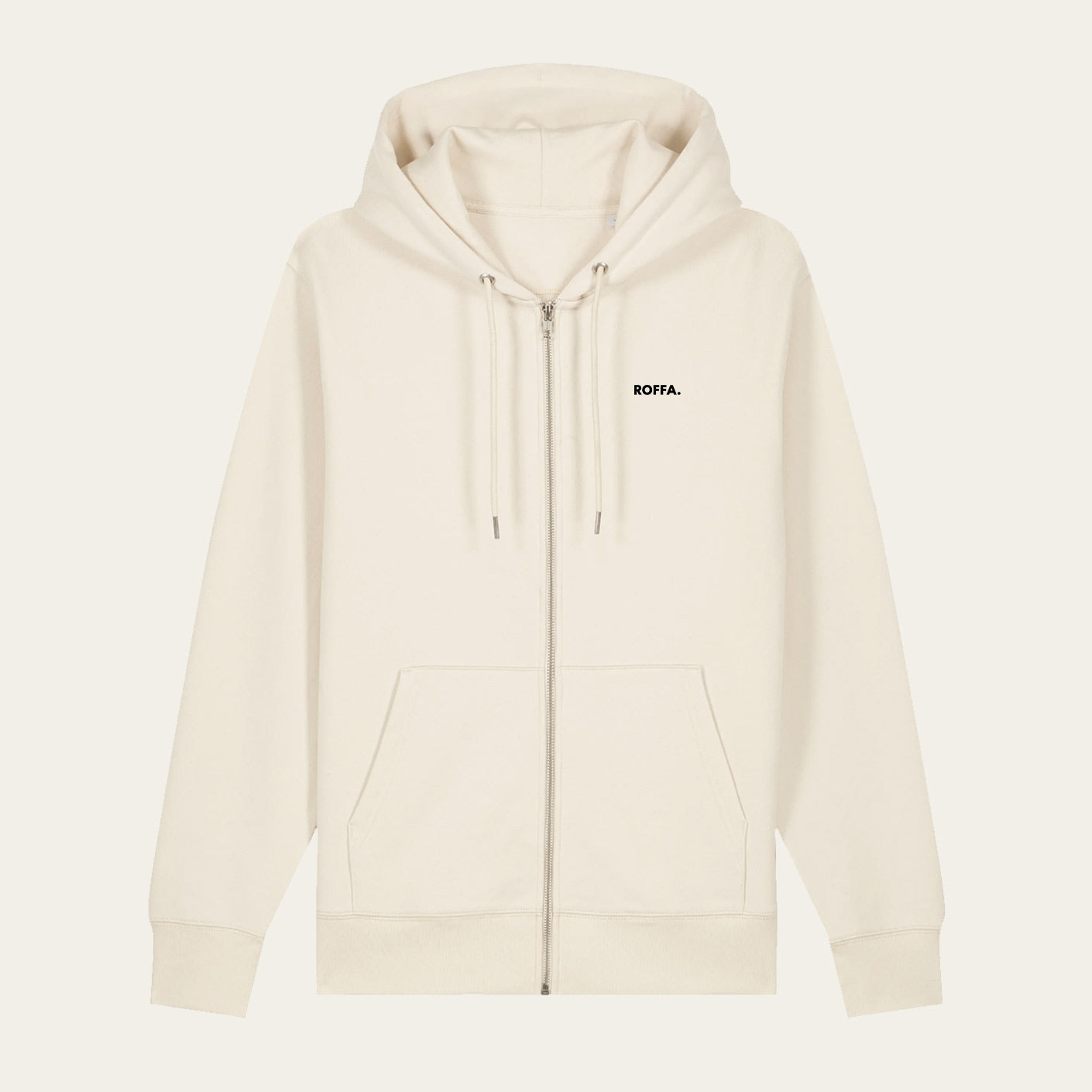ROFFA. vest - geborsteld molton