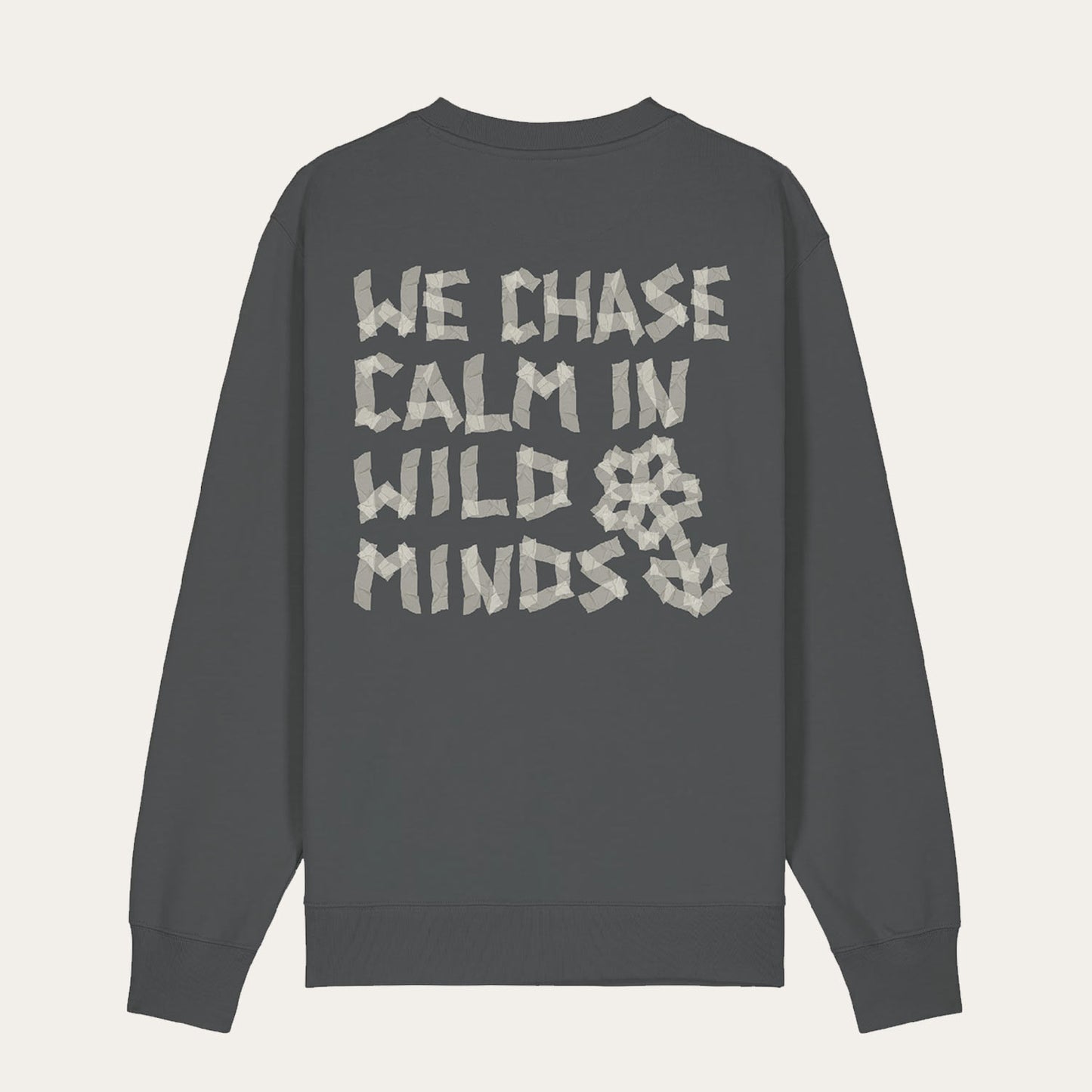 ROFFA. sweater comfort - We chase calm - 100% organisch katoen