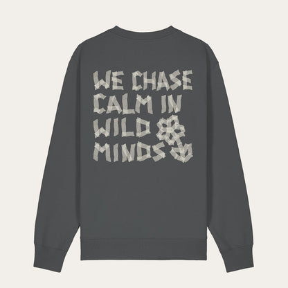 ROFFA. sweater comfort - We chase calm - 100% organisch katoen