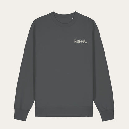 ROFFA. sweater comfort - We chase calm - 100% organisch katoen