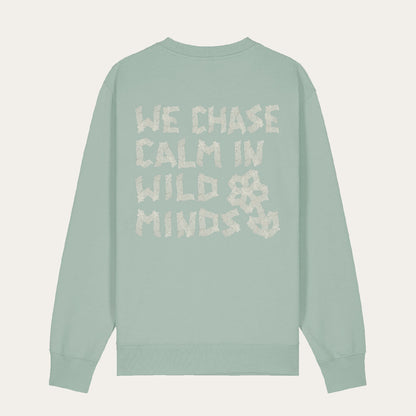 ROFFA. sweater comfort - We chase calm - 100% organisch katoen