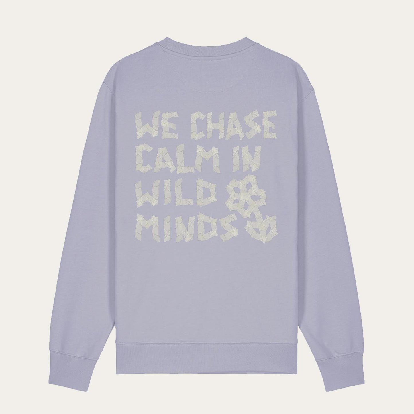 ROFFA. sweater comfort - We chase calm - 100% organisch katoen
