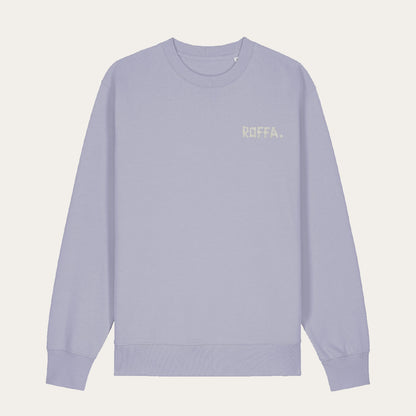 ROFFA. sweater comfort - We chase calm - 100% organisch katoen