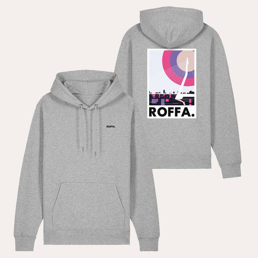 ROFFA. hoodie classic - Zwaan - 100% organisch katoen