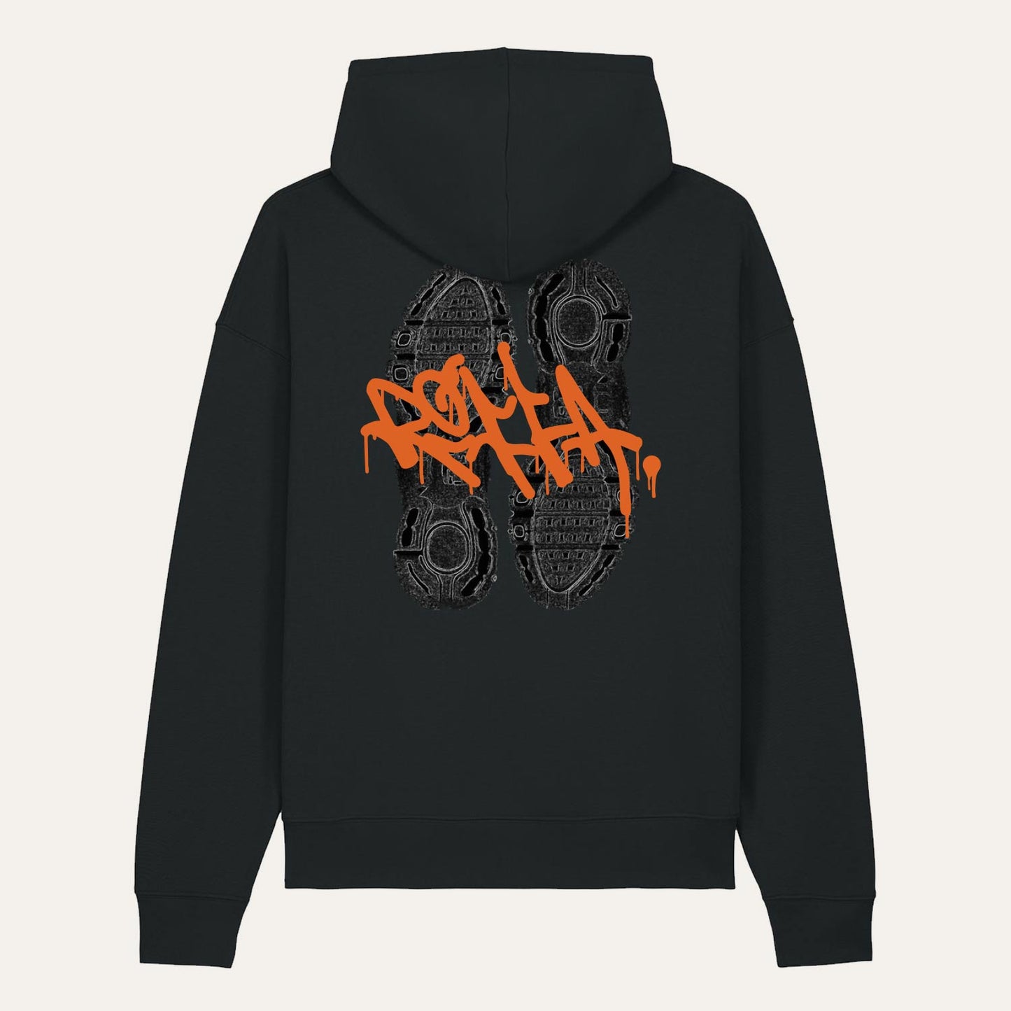 ROFFA. hoodie light oversized zwart - Tag shoes