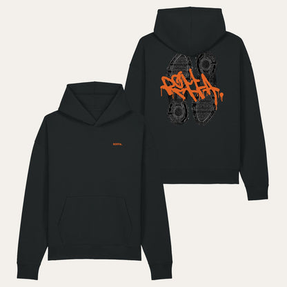 ROFFA. hoodie light oversized zwart - Tag shoes