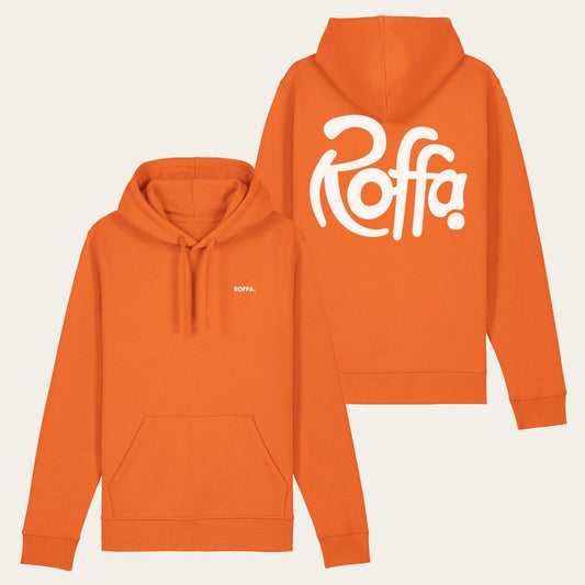 ROFFA. hoodie regular - Kingsday '26 - oranje/wit