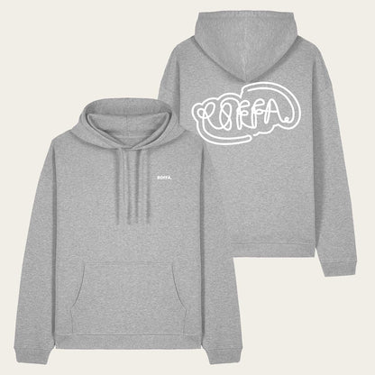 ROFFA. hoodie oversized - One Liner - 100% organisch katoen