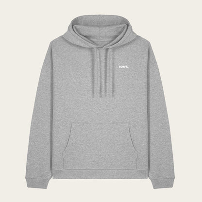 ROFFA. hoodie oversized - One Liner - 100% organisch katoen
