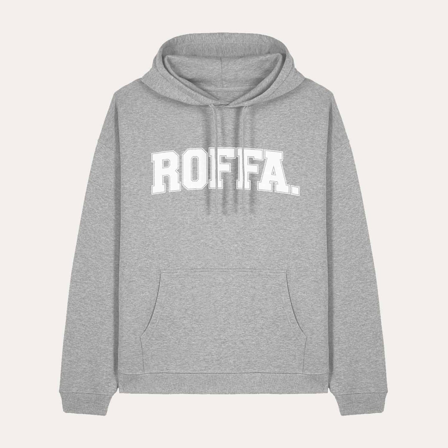 ROFFA. hoodie oversized - The Unit - 100% organisch katoen